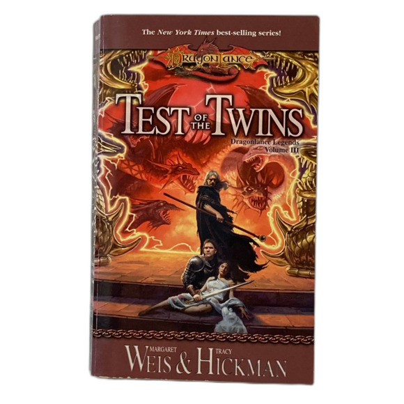 Test of the Twins Dragonlance Legends Volume III Weis and Hickman Paperback Book - Picture 1 of 4